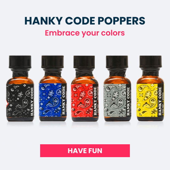 Hanky code poppers